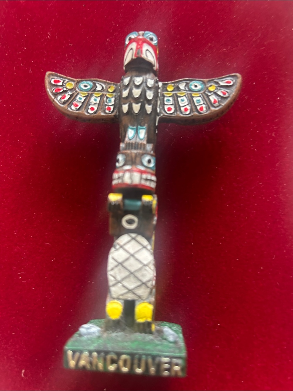 Vancouver Multicolor Totem Pole